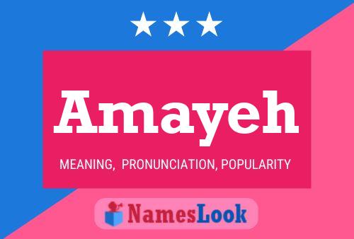 Póster del nombre Amayeh