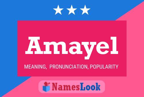 Póster del nombre Amayel