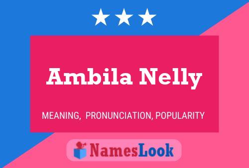 Póster del nombre Ambila Nelly