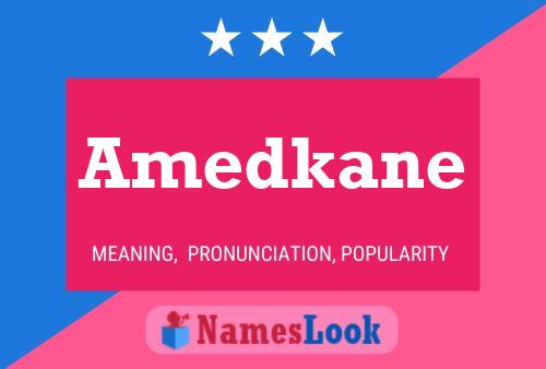 Póster del nombre Amedkane