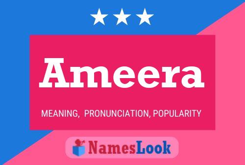 Póster del nombre Ameera