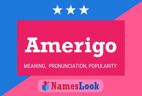 Póster del nombre Amerigo