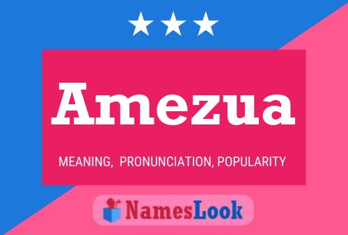 Póster del nombre Amezua