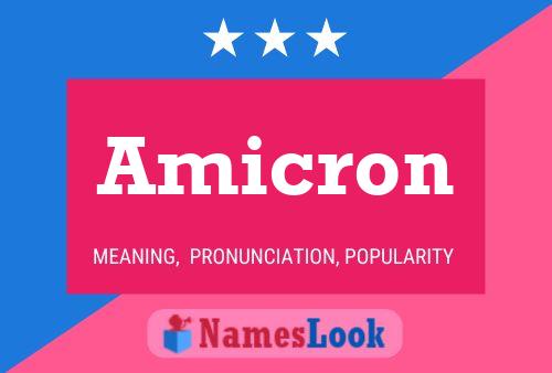 Póster del nombre Amicron