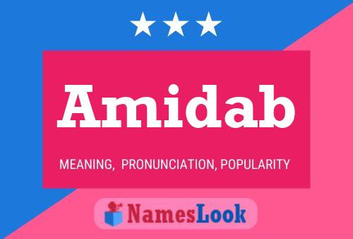 Póster del nombre Amidab