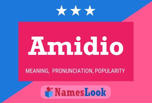 Póster del nombre Amidio