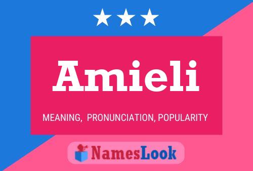 Póster del nombre Amieli