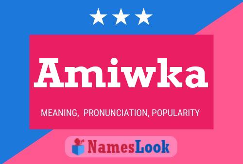 Póster del nombre Amiwka