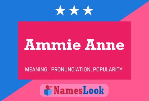 Póster del nombre Ammie Anne