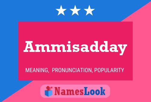 Póster del nombre Ammisadday