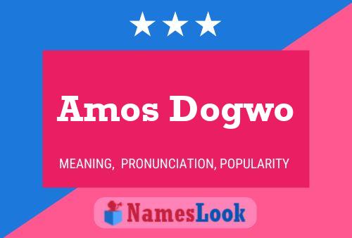 Póster del nombre Amos Dogwo