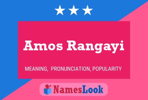 Póster del nombre Amos Rangayi