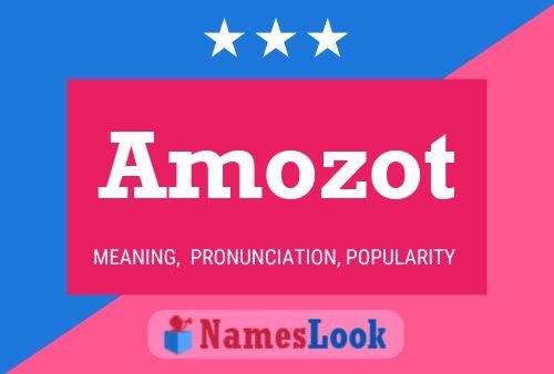 Póster del nombre Amozot