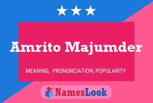 Póster del nombre Amrito Majumder