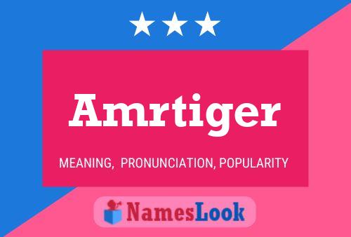 Póster del nombre Amrtiger