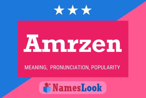 Póster del nombre Amrzen