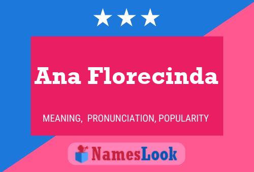 Póster del nombre Ana Florecinda