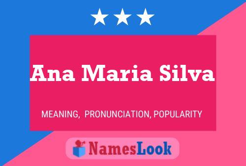 Póster del nombre Ana Maria Silva