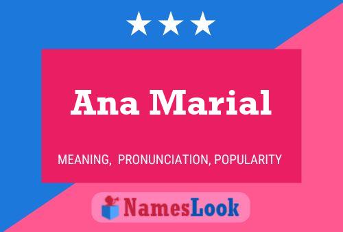 Póster del nombre Ana Marial