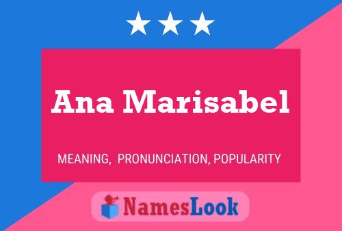 Póster del nombre Ana Marisabel