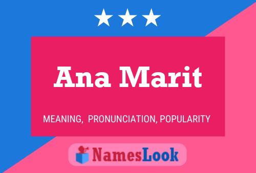 Póster del nombre Ana Marit