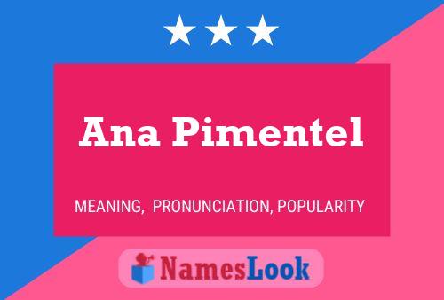 Póster del nombre Ana Pimentel