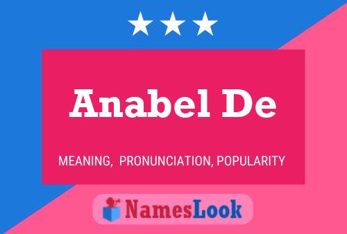 Póster del nombre Anabel De