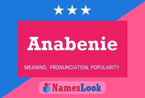 Póster del nombre Anabenie