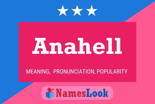 Póster del nombre Anahell