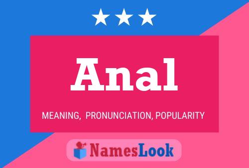 Póster del nombre Anal