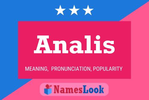 Póster del nombre Analis