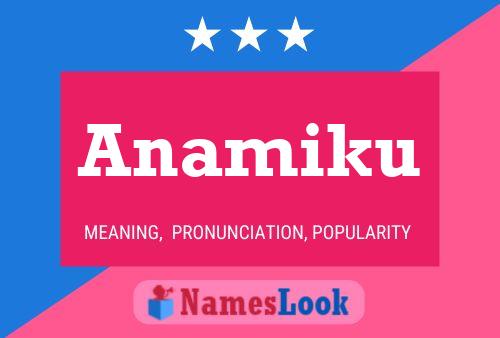 Póster del nombre Anamiku