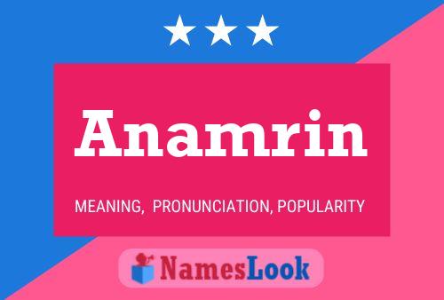 Póster del nombre Anamrin