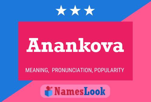 Póster del nombre Anankova