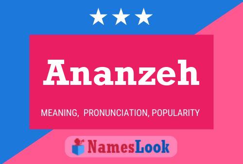 Póster del nombre Ananzeh