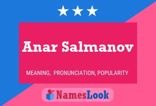 Póster del nombre Anar Salmanov