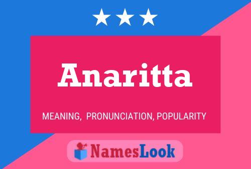 Póster del nombre Anaritta