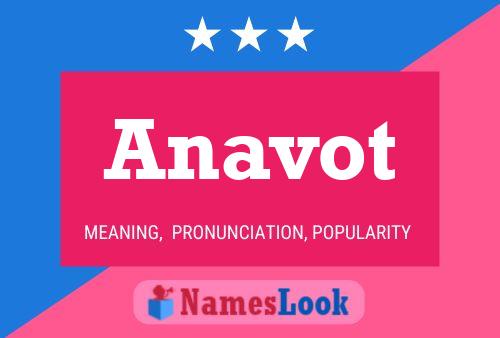 Póster del nombre Anavot