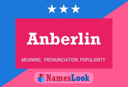 Póster del nombre Anberlin