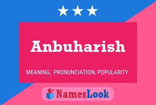 Póster del nombre Anbuharish