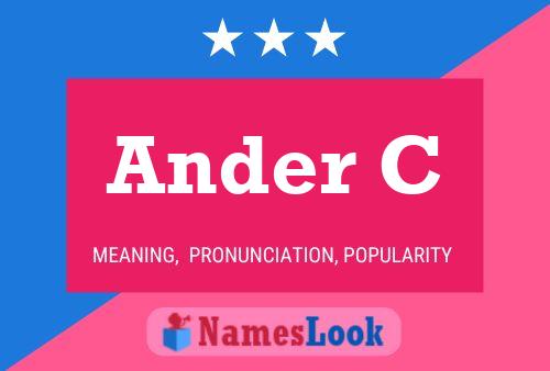 Póster del nombre Ander C