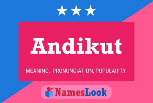 Póster del nombre Andikut