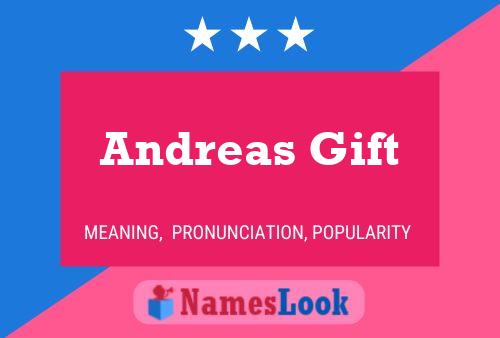 Póster del nombre Andreas Gift