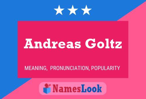 Póster del nombre Andreas Goltz