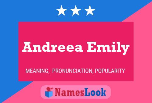 Póster del nombre Andreea Emily