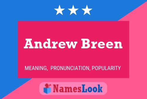 Póster del nombre Andrew Breen