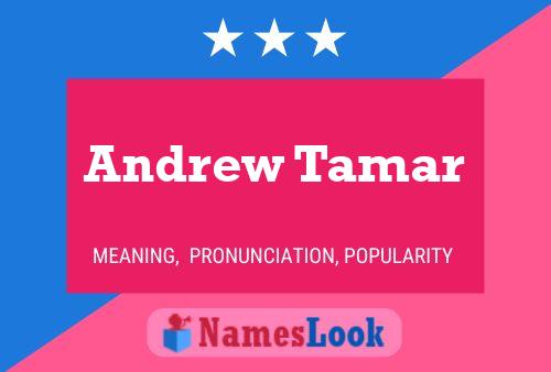 Póster del nombre Andrew Tamar