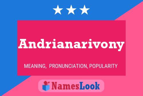 Póster del nombre Andrianarivony