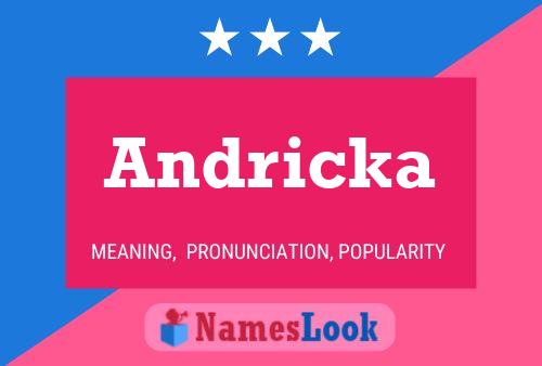 Póster del nombre Andricka