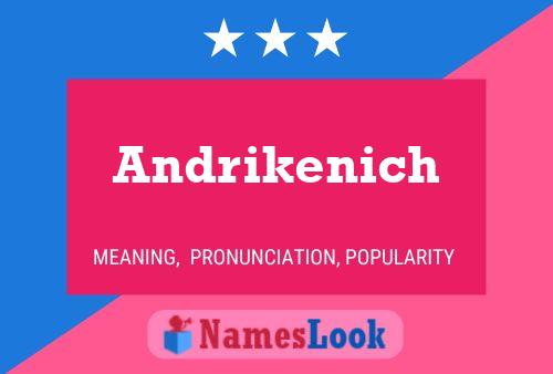 Póster del nombre Andrikenich